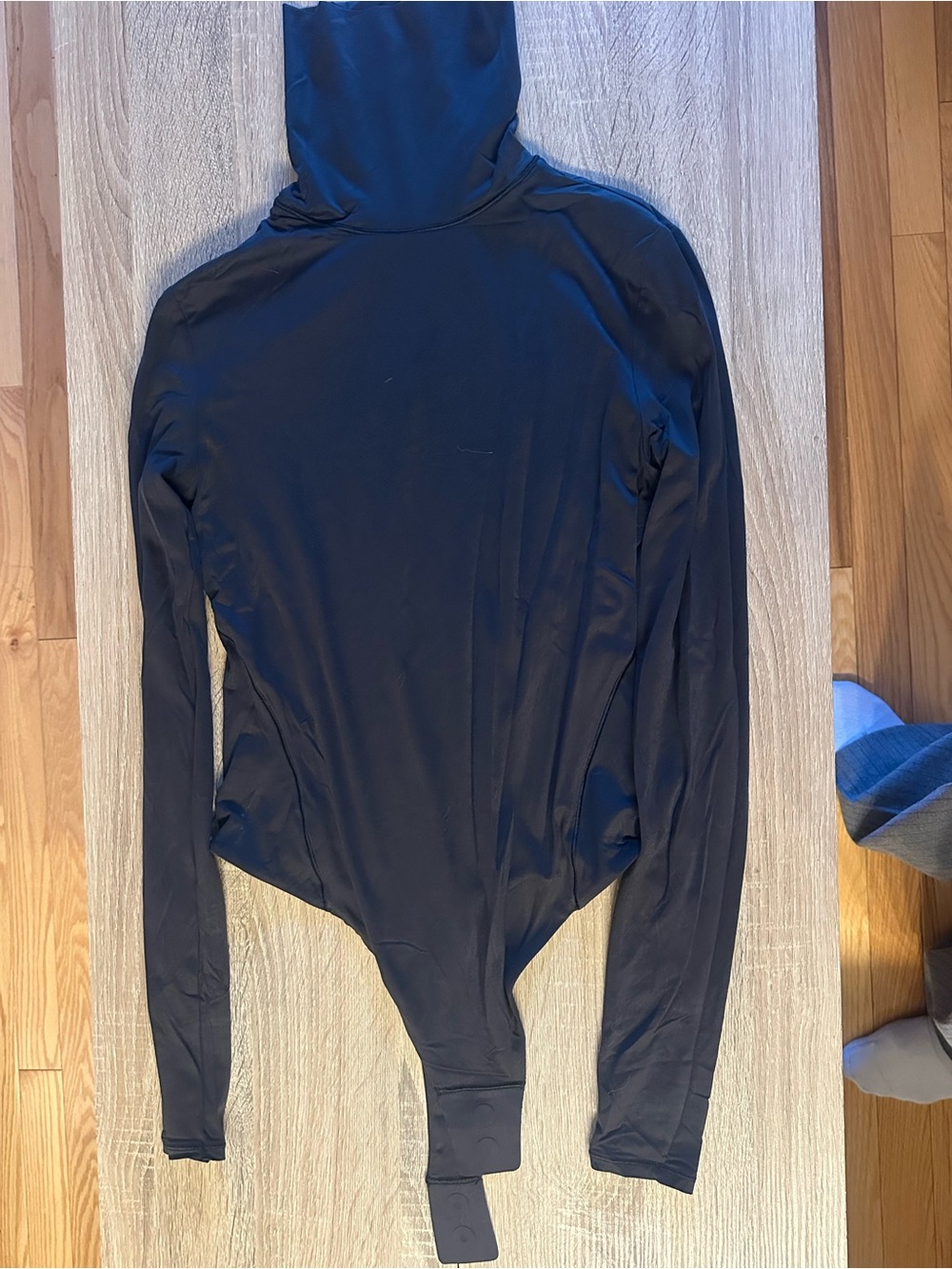 Lululemon Black long sleeve turtle neck bodysuit